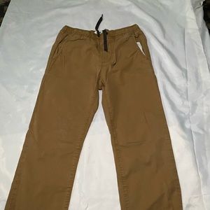 Khaki boy joggers